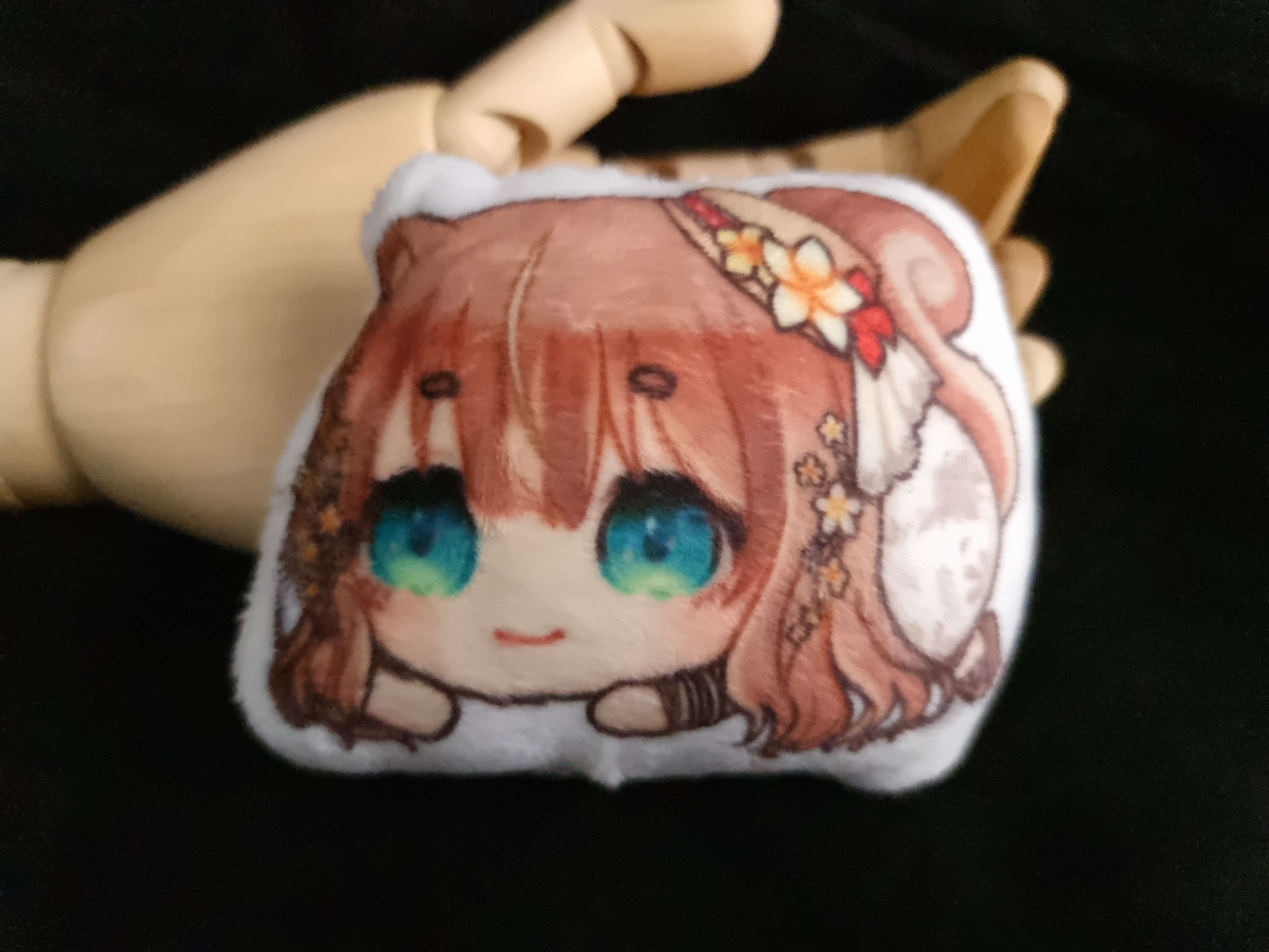 [Hololive ID] Risu Batik Mini Pillow Keychain