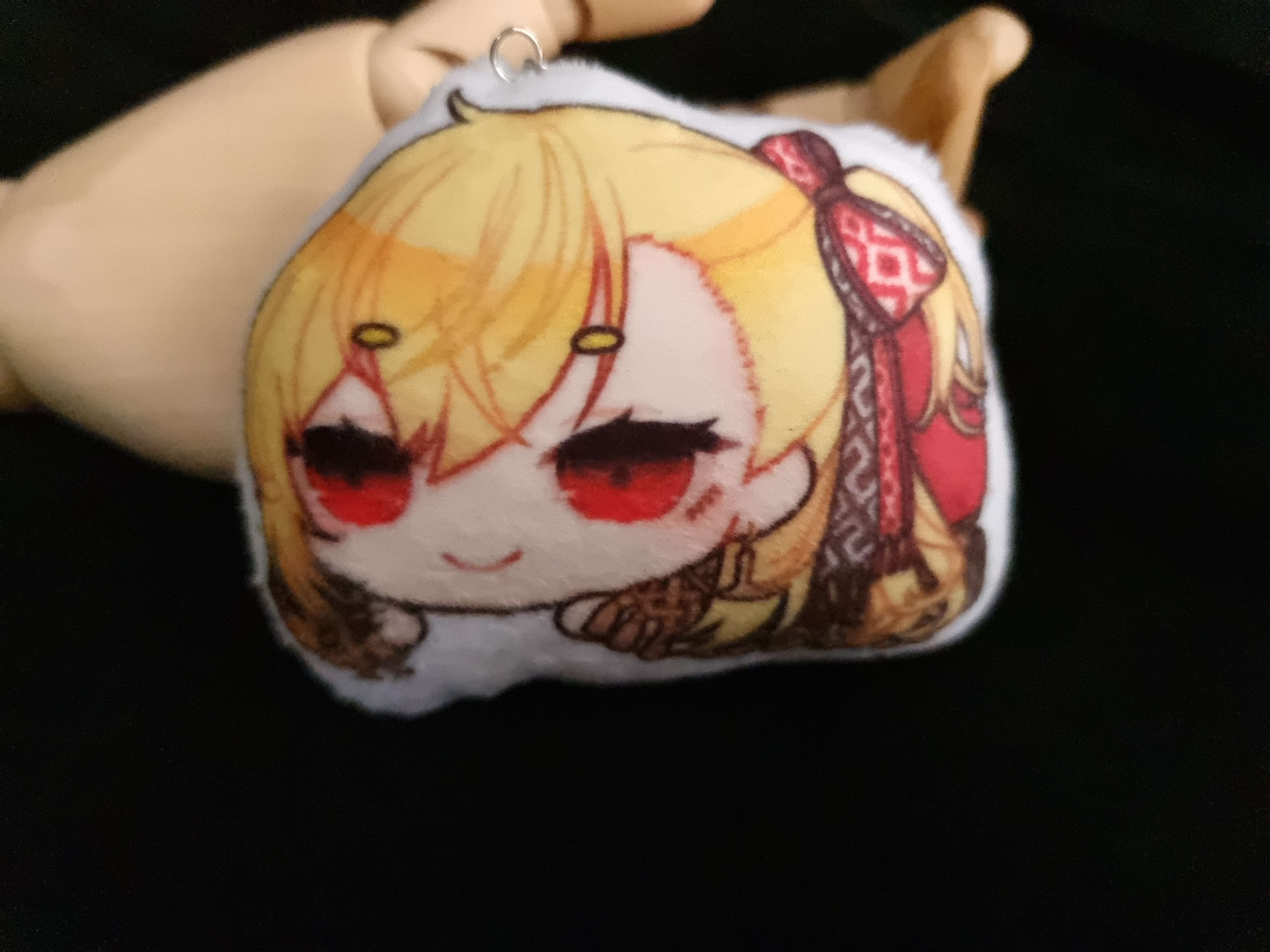 [Hololive ID] Kaela Batik Mini Pillow Keychain