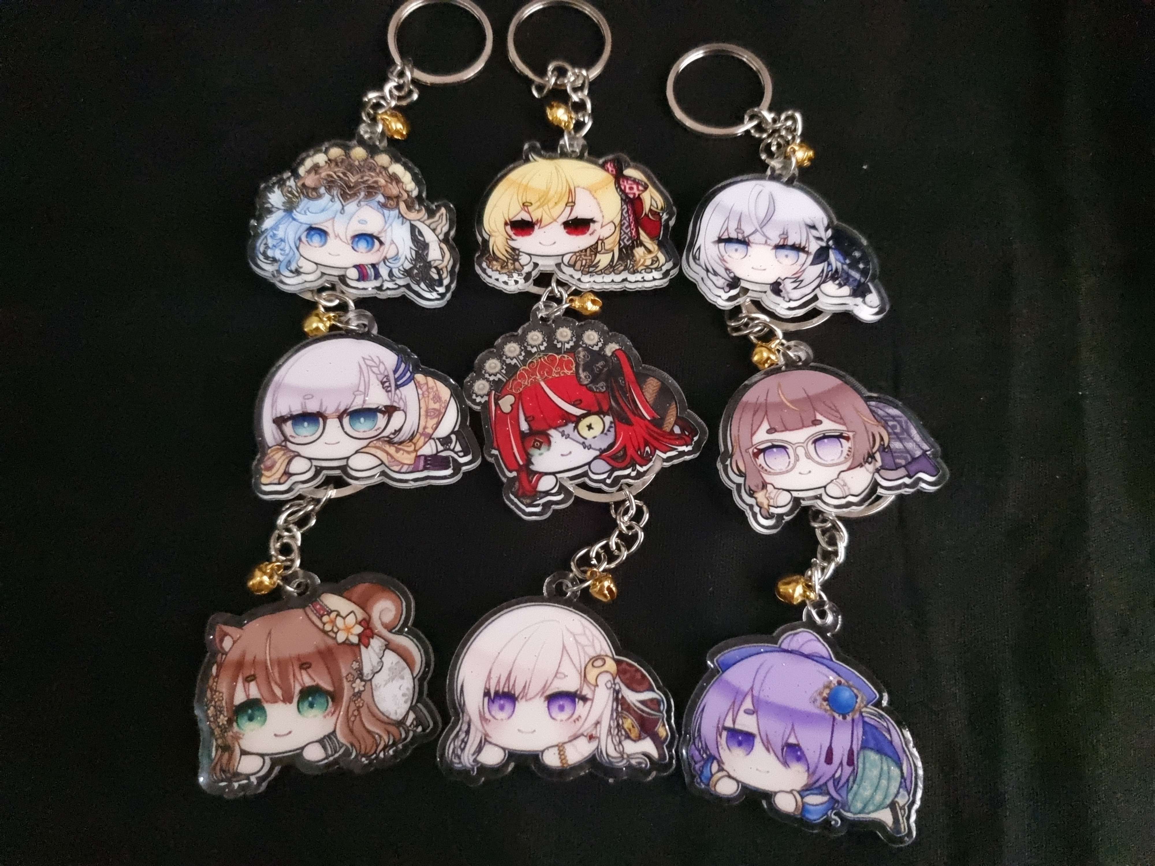 [Set Bundle] HoloID Epoxy Coated Keychain Deluxe Set
