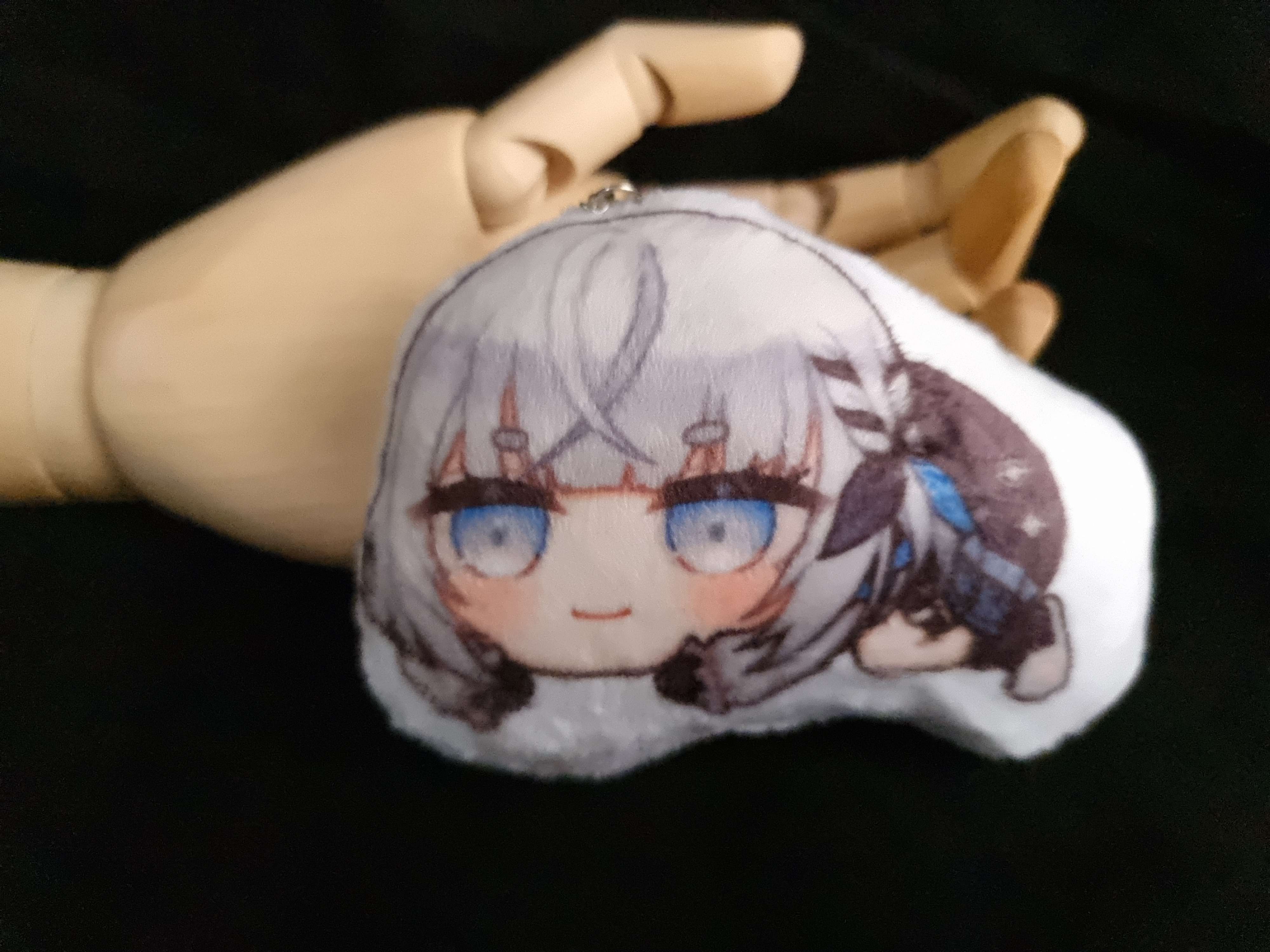 [Hololive ID] Zeta Batik Mini Pillow Keychain