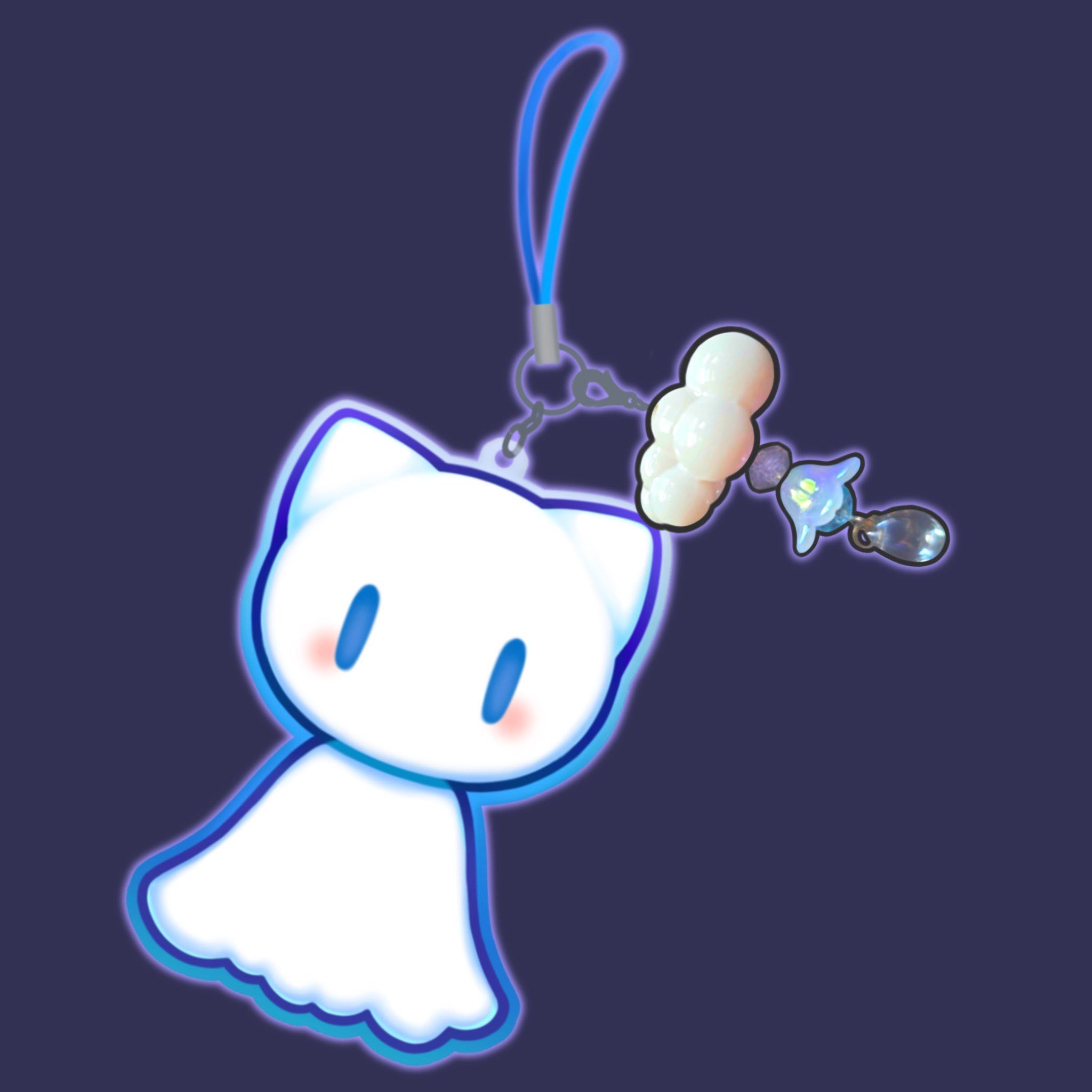 [Indie VTuber] Alioth Cloud Teru Teru Bozu Phone Charm