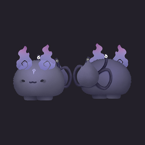 [Original] Onibibi Acrylic Block